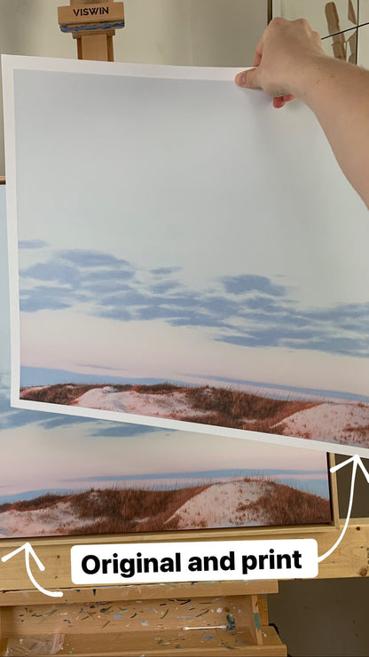 Limited Edition Print 16 x 20 in. "Sunset Dunes"