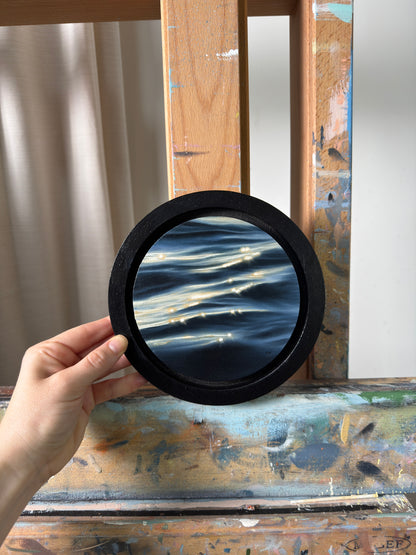 "Sway" 5 x 5 in. Framed Original Painting