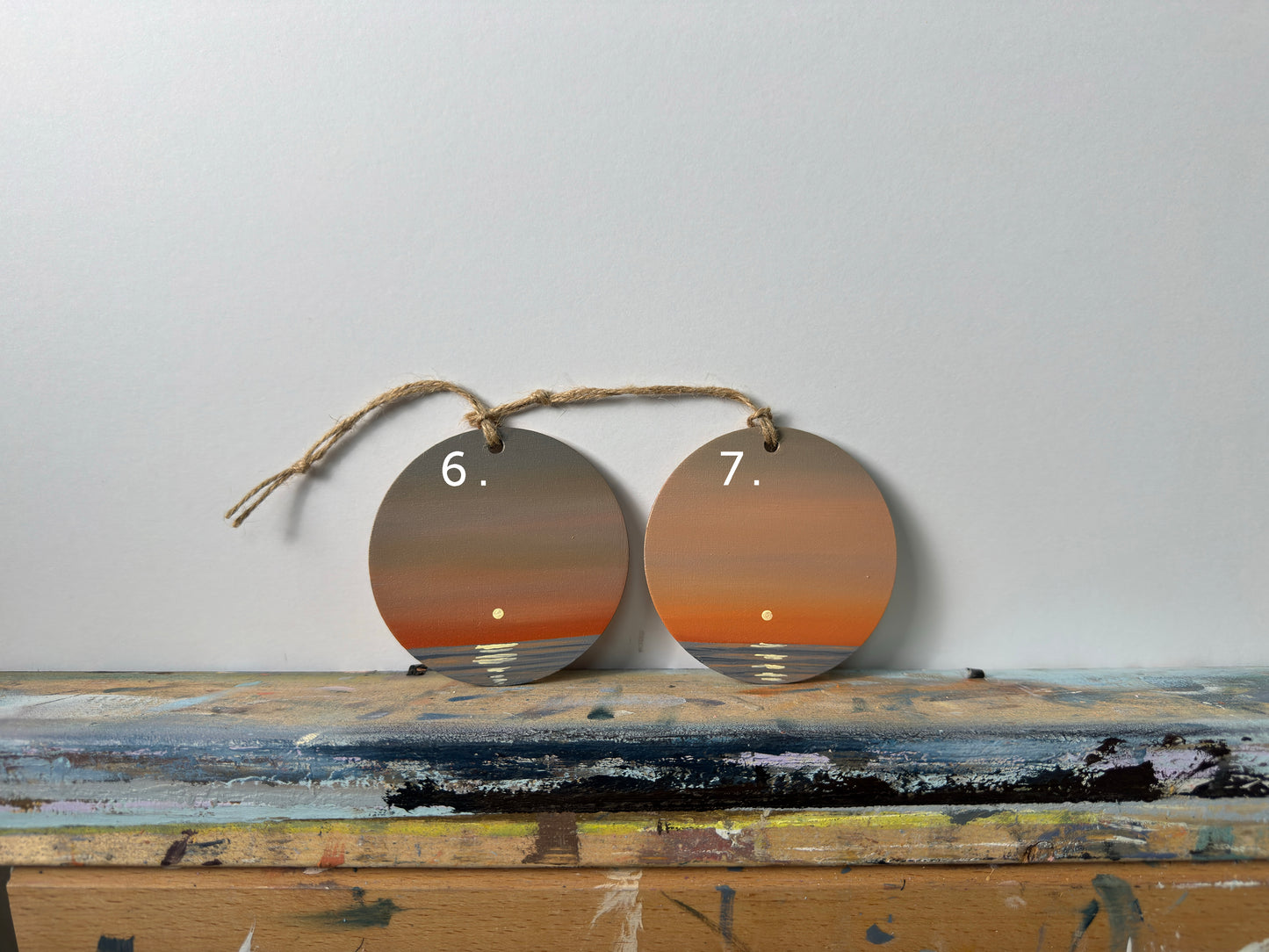 Original Painting Ornament