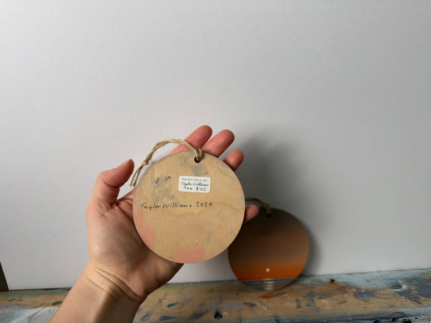 Original Painting Ornament