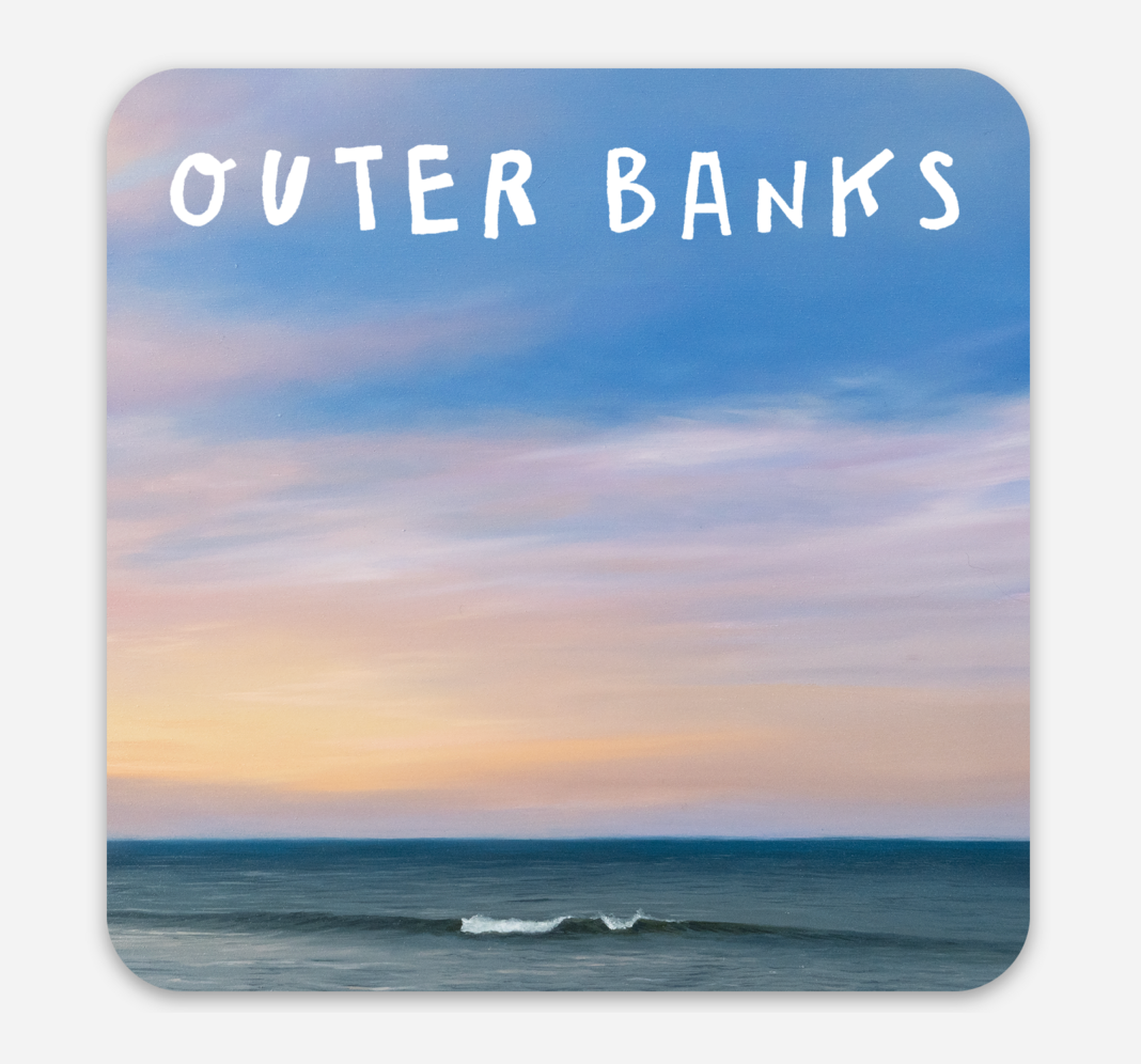 Sunset Outer Banks Sticker